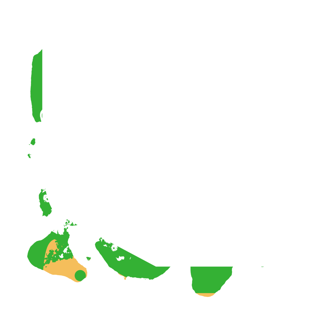 Biome Rust Map: Procedural Map, Size: 3700, Seed: 10717730