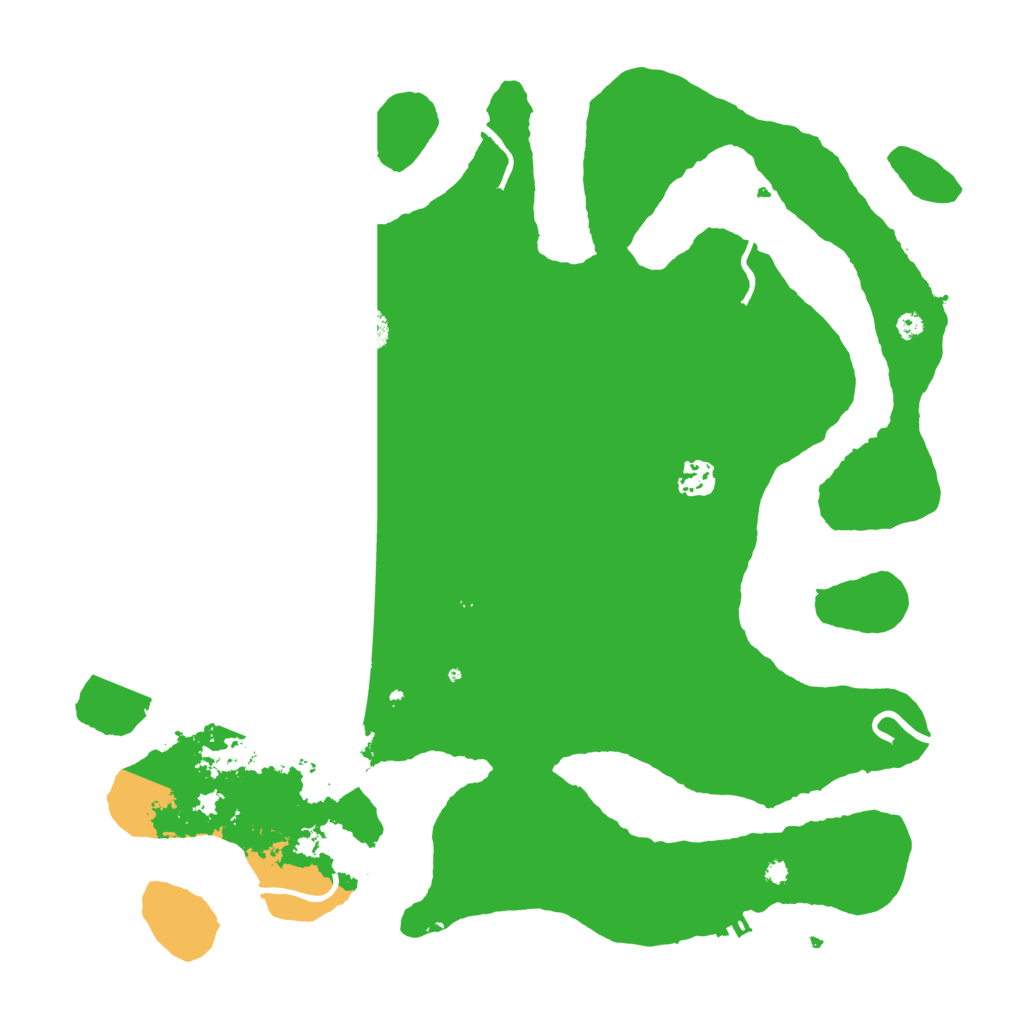 Biome Rust Map: Procedural Map, Size: 4000, Seed: 1000409