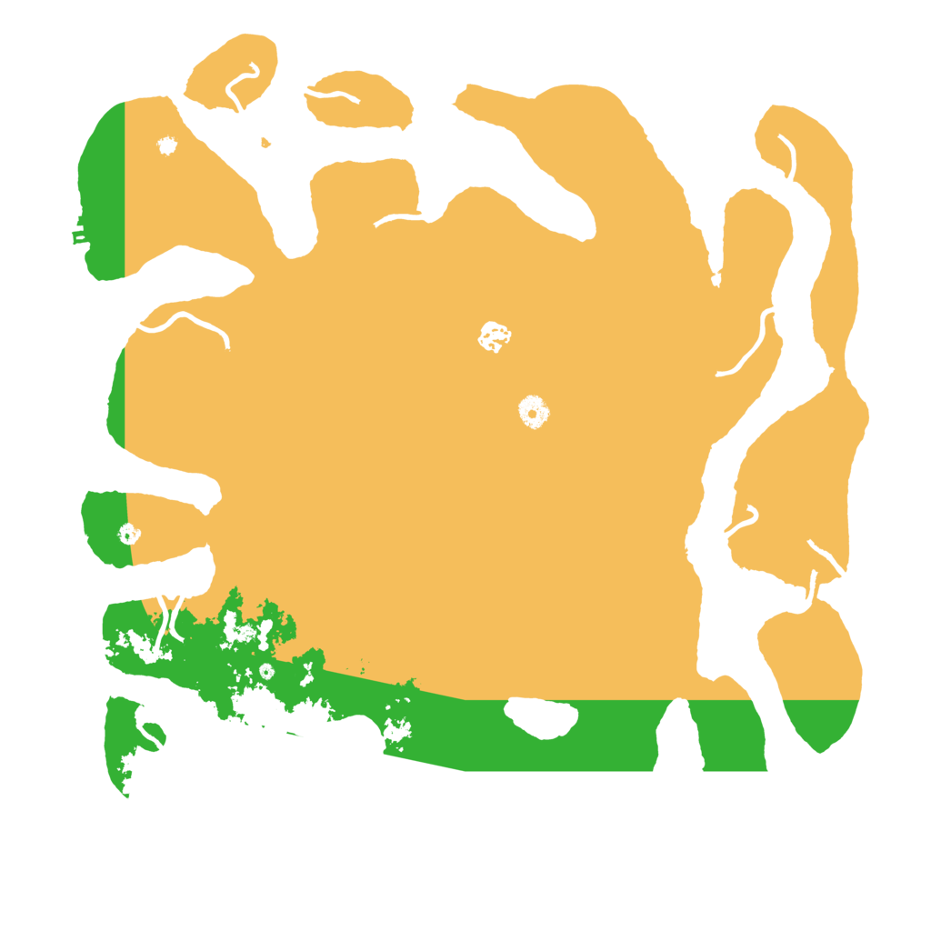 Biome Rust Map: Procedural Map, Size: 4500, Seed: 508419907