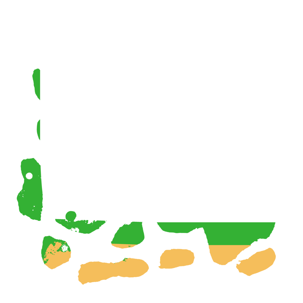 Biome Rust Map: Barren, Size: 4000, Seed: 1515