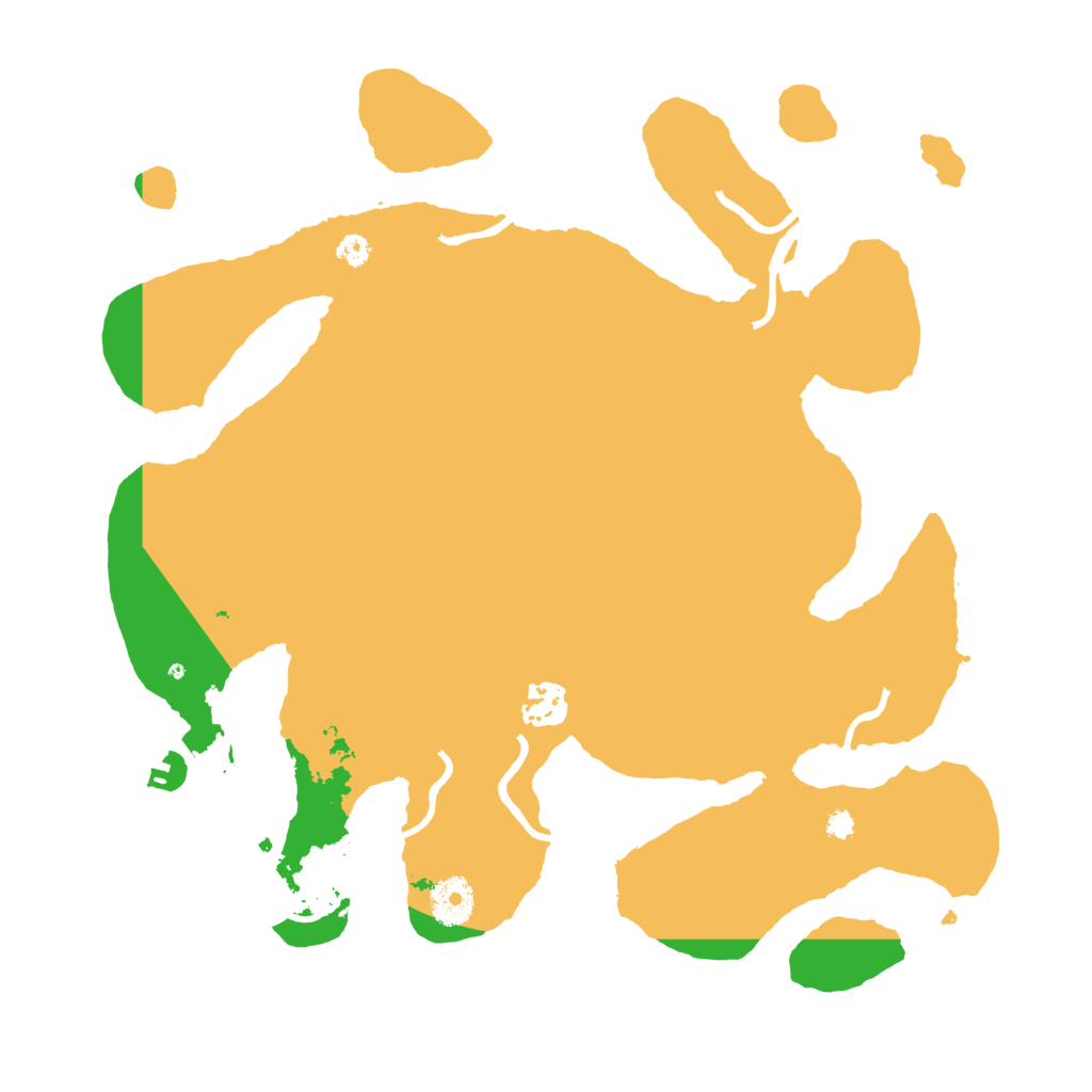 Biome Rust Map: Procedural Map, Size: 3500, Seed: 1272207754