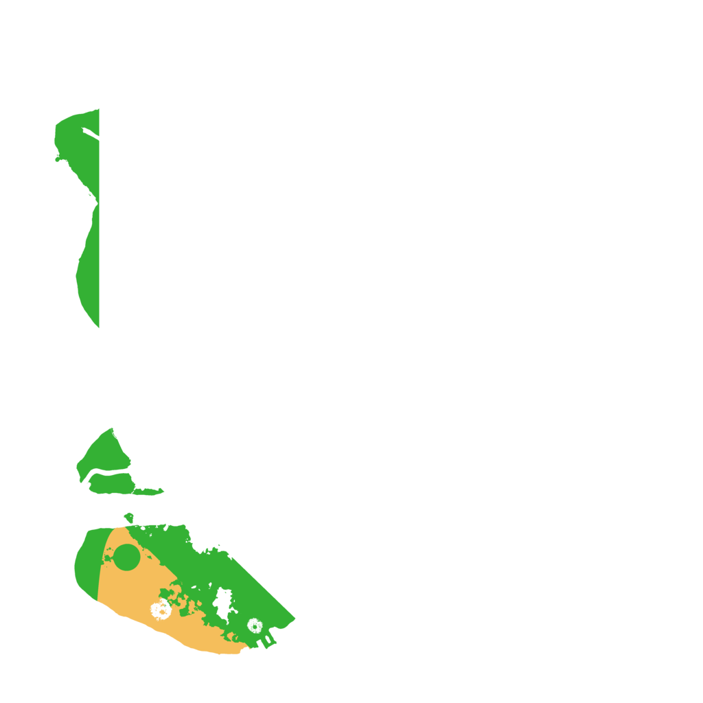 Biome Rust Map: Procedural Map, Size: 3500, Seed: 105371167