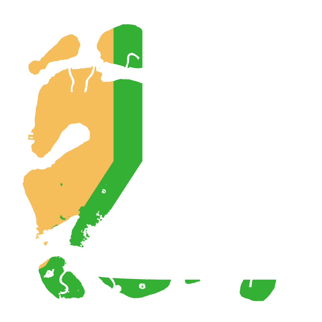 Biome Rust Map: Procedural Map, Size: 3800, Seed: 1429