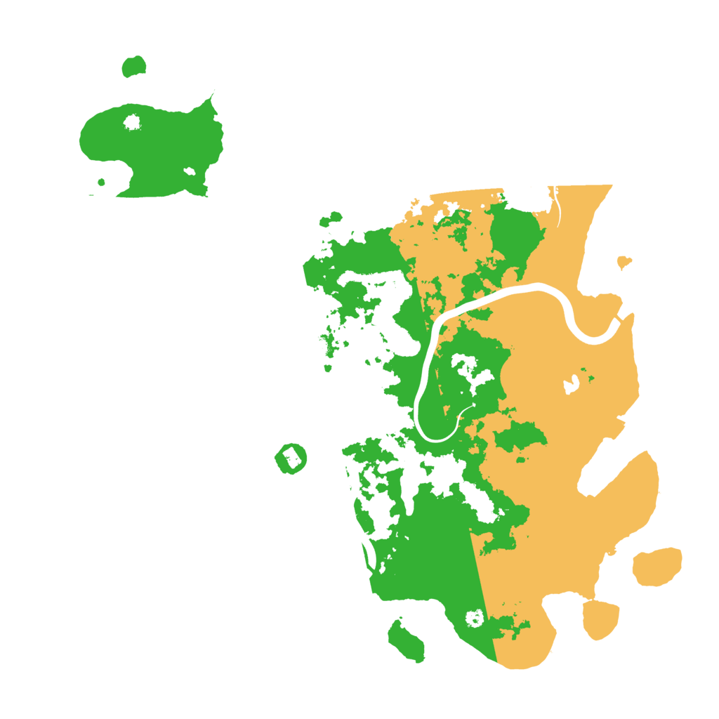 Biome Rust Map: Procedural Map, Size: 4000, Seed: 1396068169