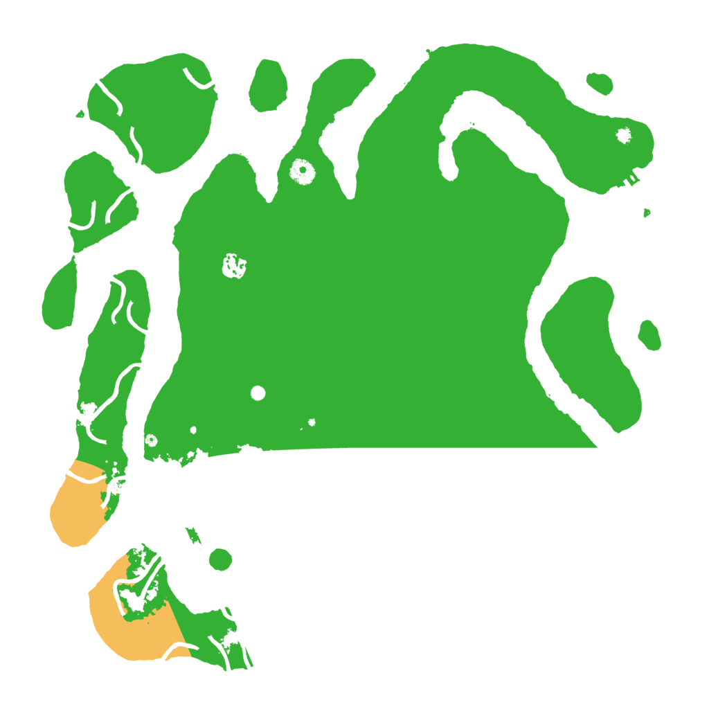 Biome Rust Map: Procedural Map, Size: 4250, Seed: 23025