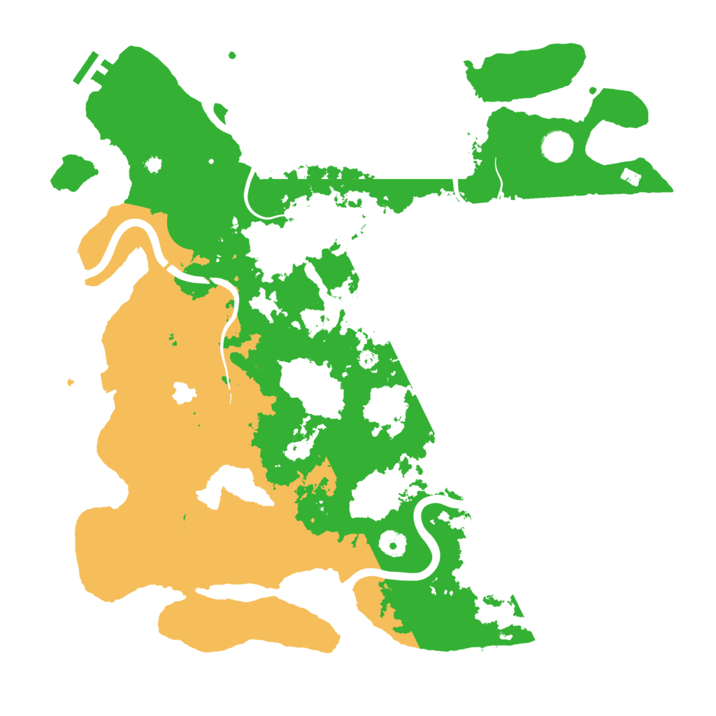 Biome Rust Map: Procedural Map, Size: 4000, Seed: 172699286