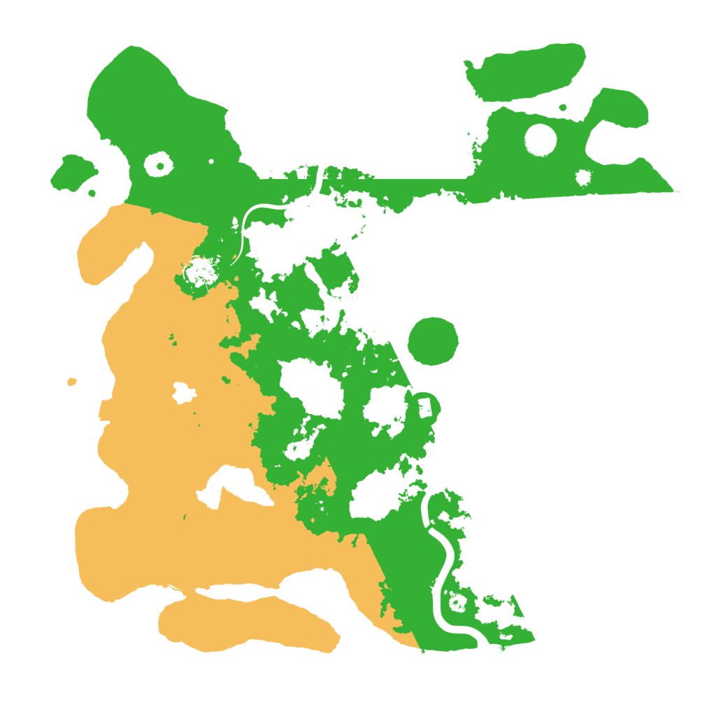 Biome Rust Map: Procedural Map, Size: 4000, Seed: 172699286