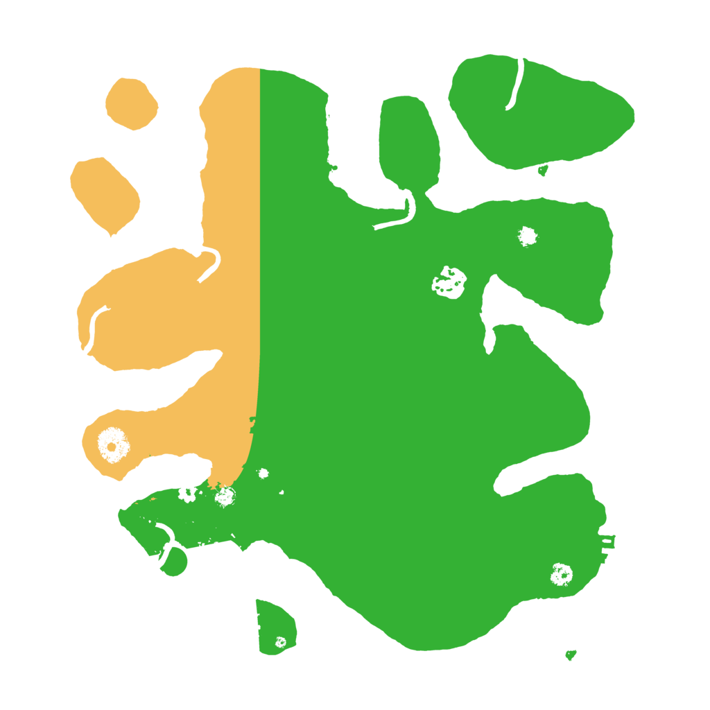 Biome Rust Map: Procedural Map, Size: 3250, Seed: 3241