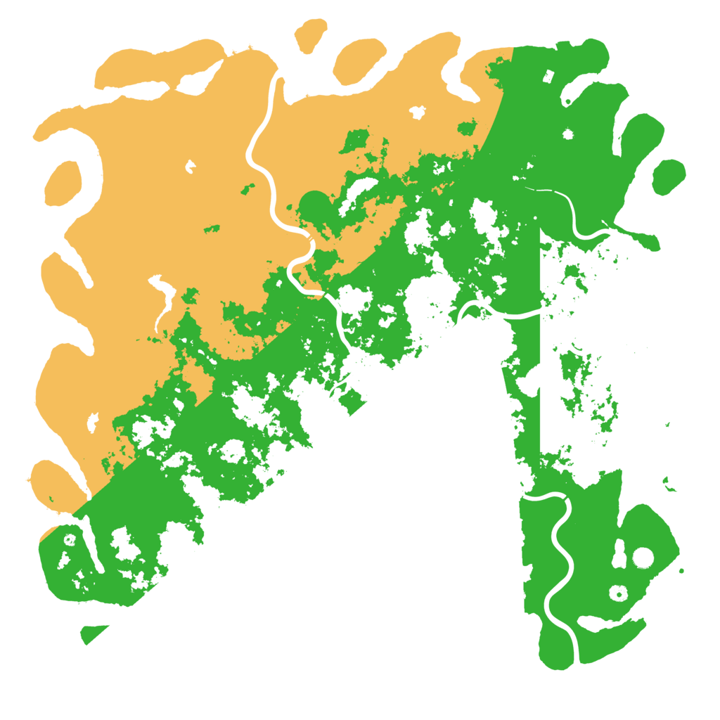 Biome Rust Map: Procedural Map, Size: 6000, Seed: 242976834