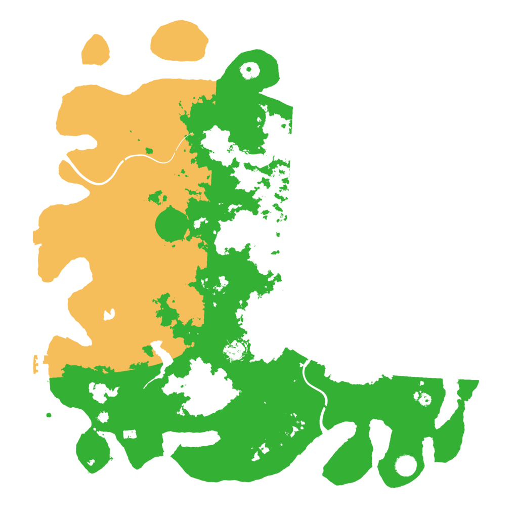 Biome Rust Map: Procedural Map, Size: 4250, Seed: 1517499205