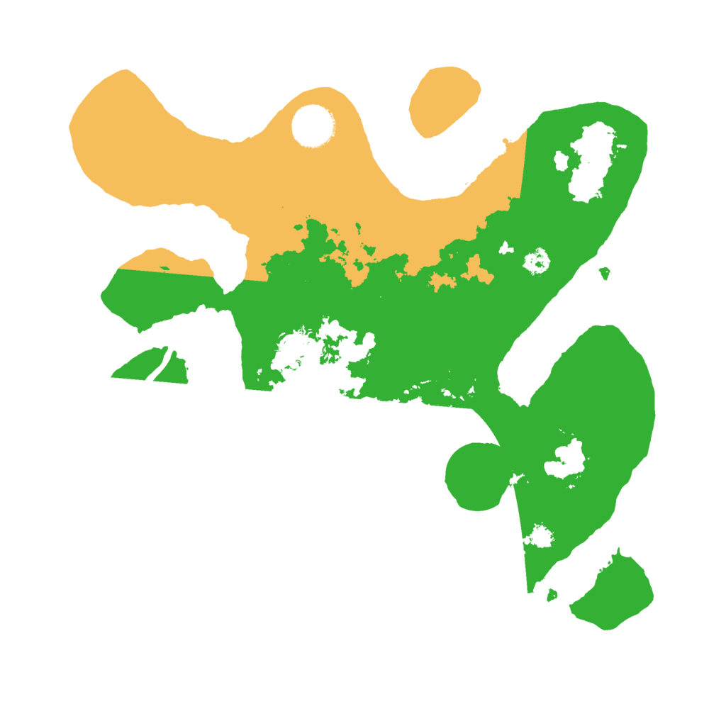 Biome Rust Map: Procedural Map, Size: 3000, Seed: 5000186