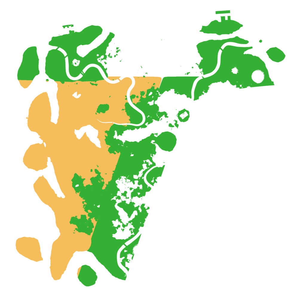 Biome Rust Map: Procedural Map, Size: 4250, Seed: 7714176