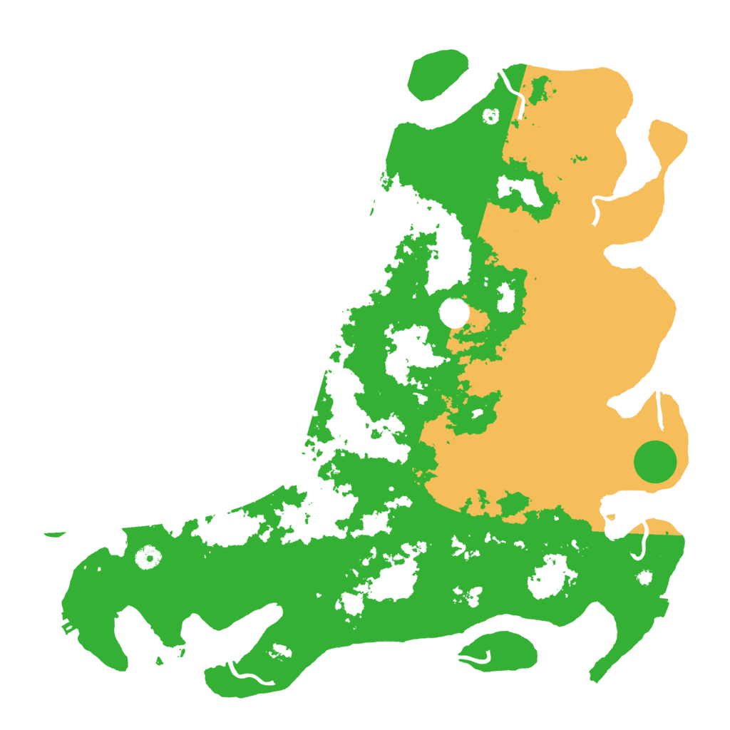 Biome Rust Map: Procedural Map, Size: 4500, Seed: 1449293321