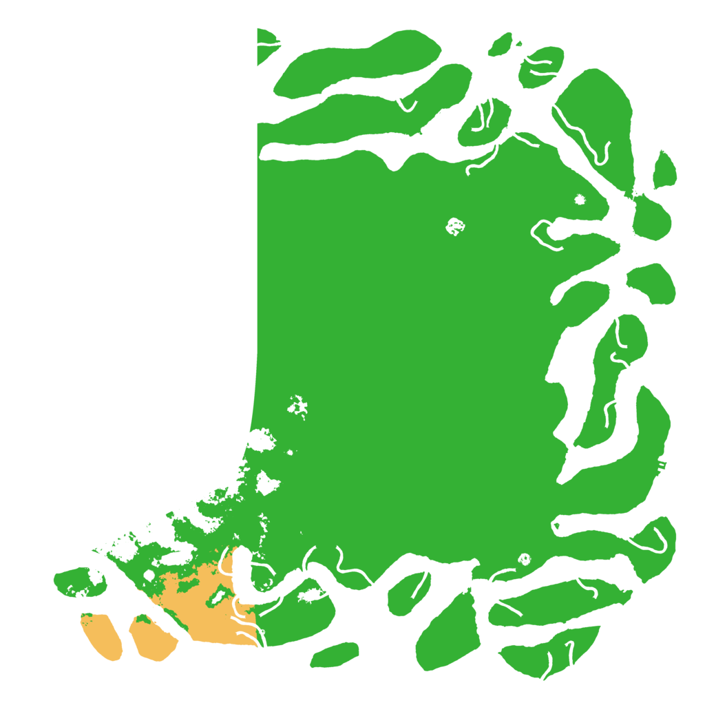 Biome Rust Map: Procedural Map, Size: 6000, Seed: 1530386897