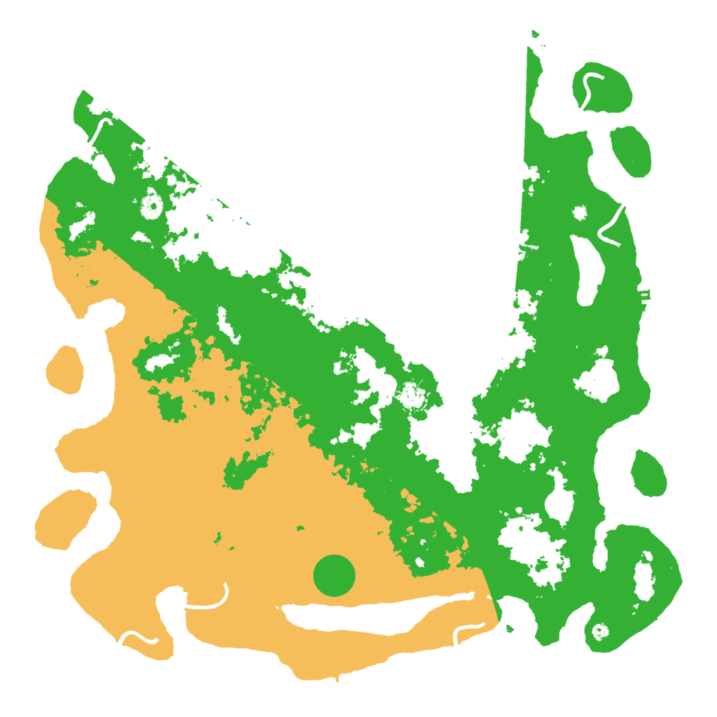 Biome Rust Map: Procedural Map, Size: 4500, Seed: 730829354