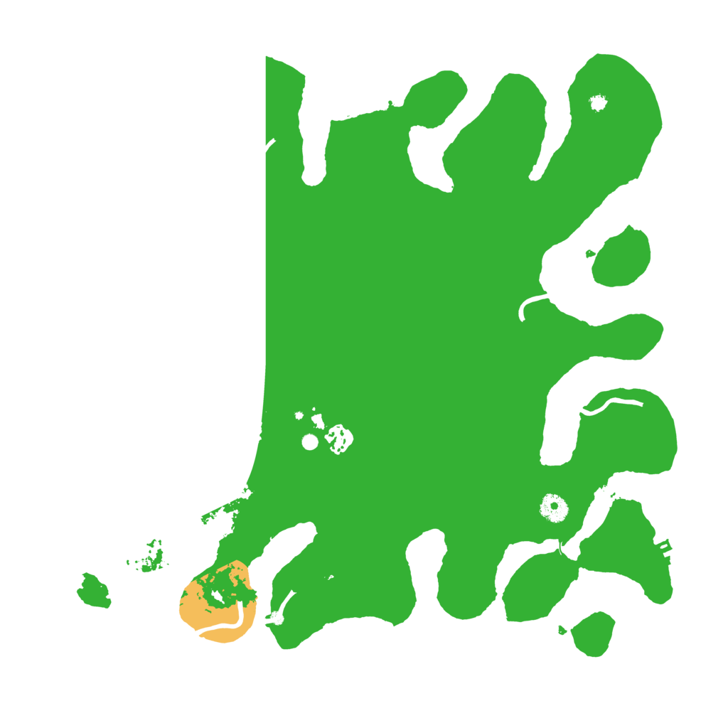 Biome Rust Map: Procedural Map, Size: 3950, Seed: 524810658