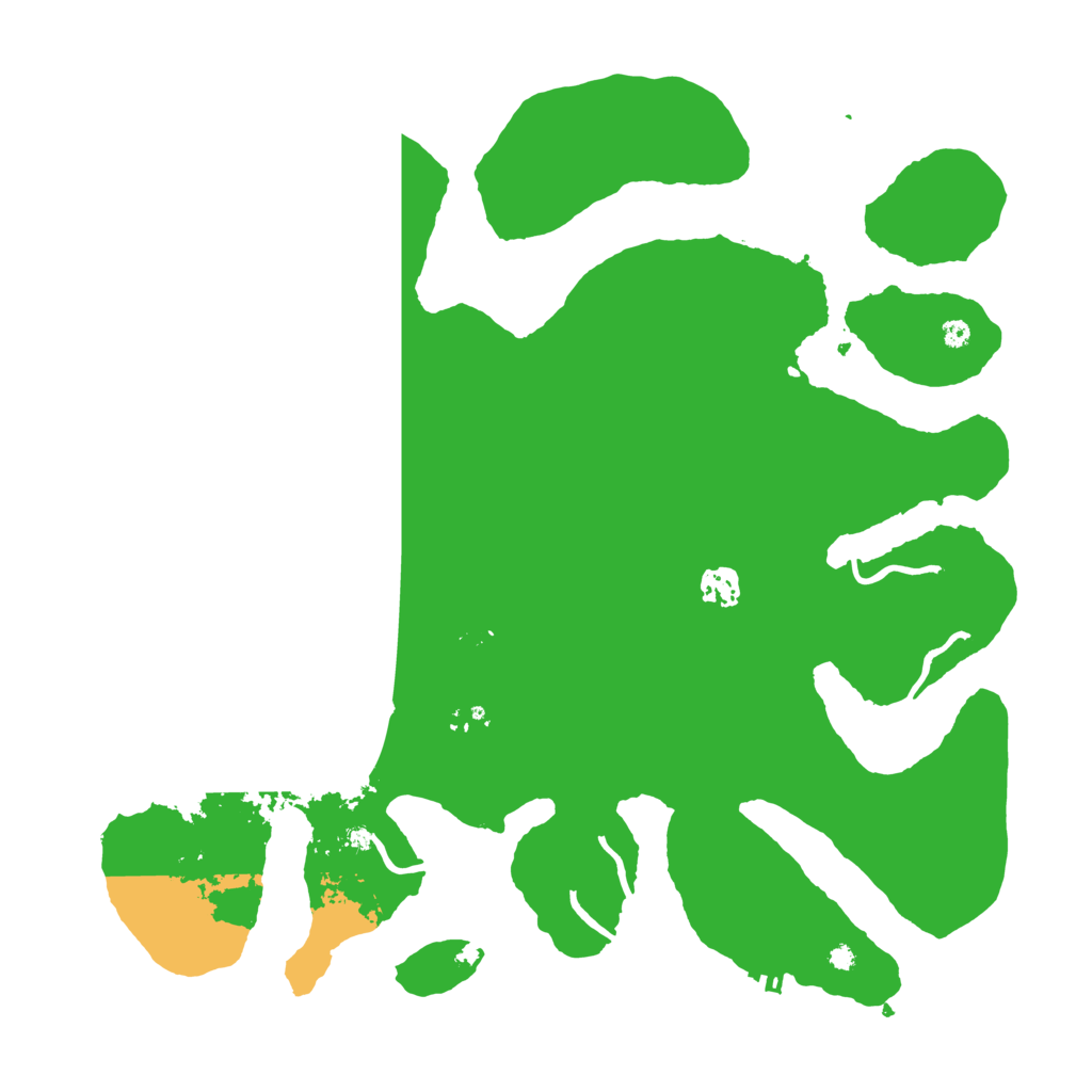 Biome Rust Map: Procedural Map, Size: 4000, Seed: 76589