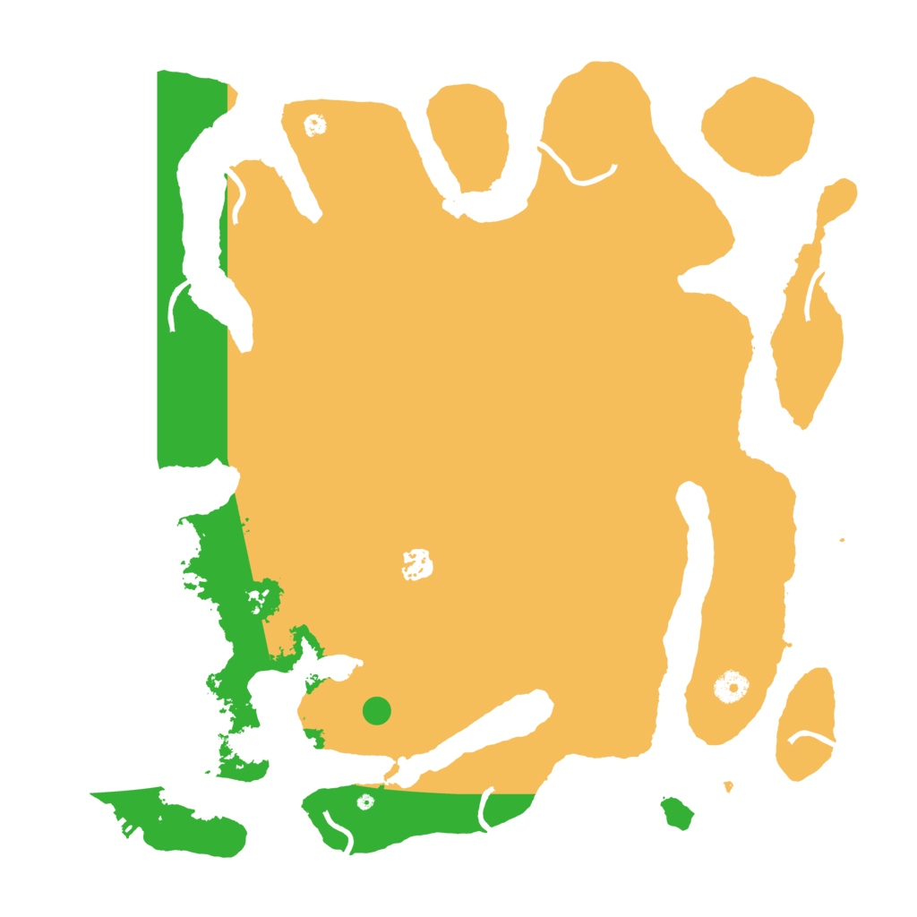 Biome Rust Map: Procedural Map, Size: 4250, Seed: 13555