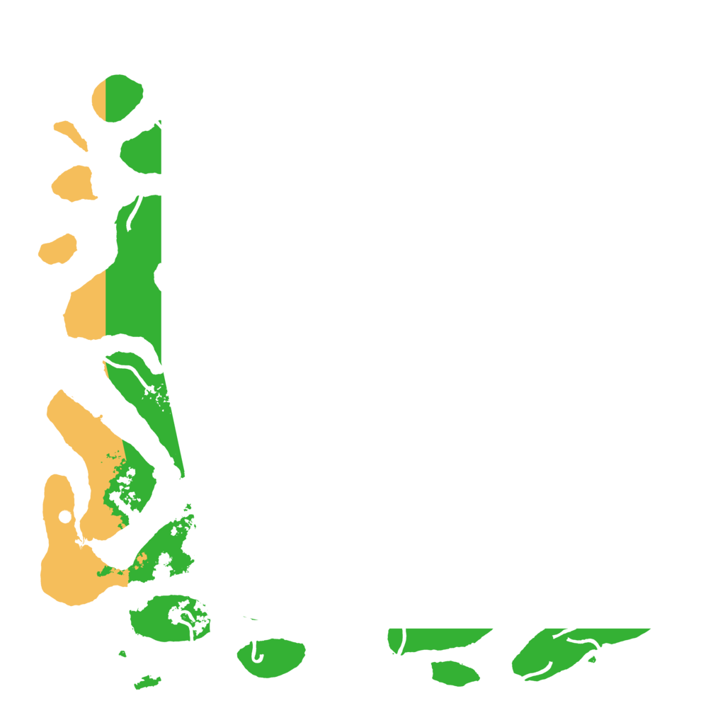 Biome Rust Map: Procedural Map, Size: 5000, Seed: 9211342