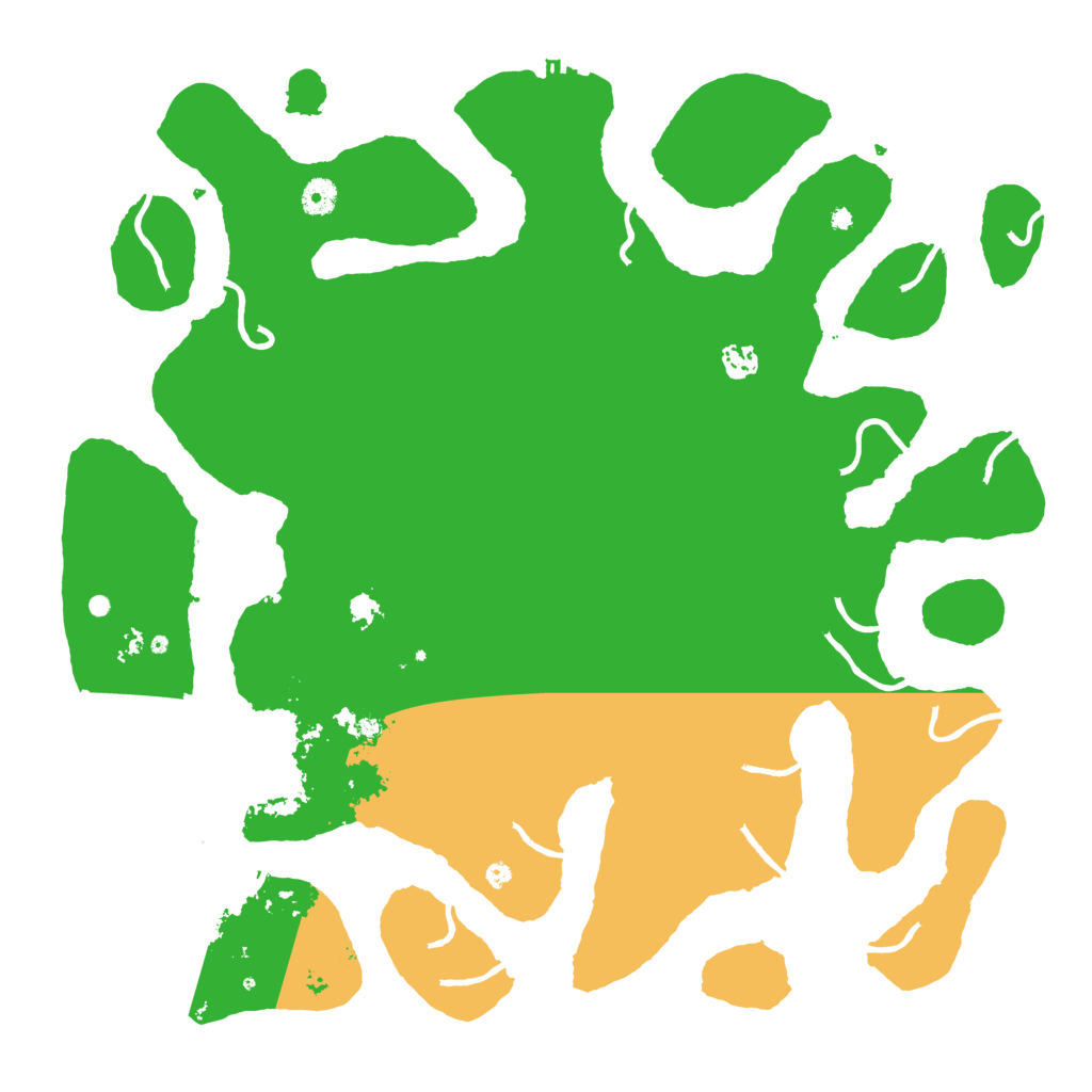 Biome Rust Map: Procedural Map, Size: 4500, Seed: 849294296