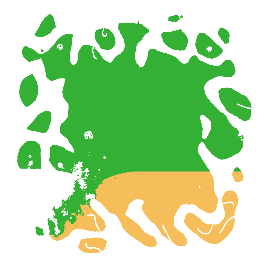 Biome Rust Map: Procedural Map, Size: 4500, Seed: 465488