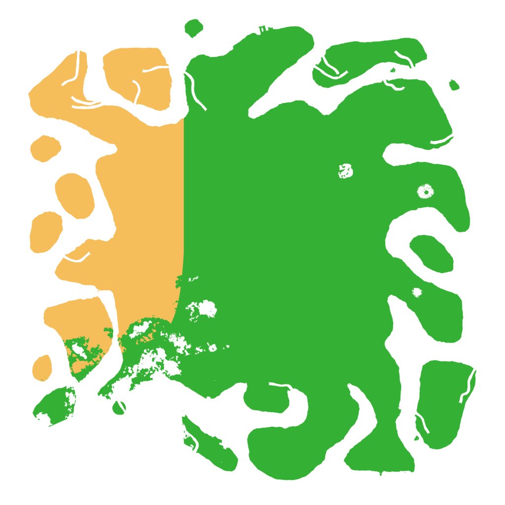 Biome Rust Map: Procedural Map, Size: 5000, Seed: 30