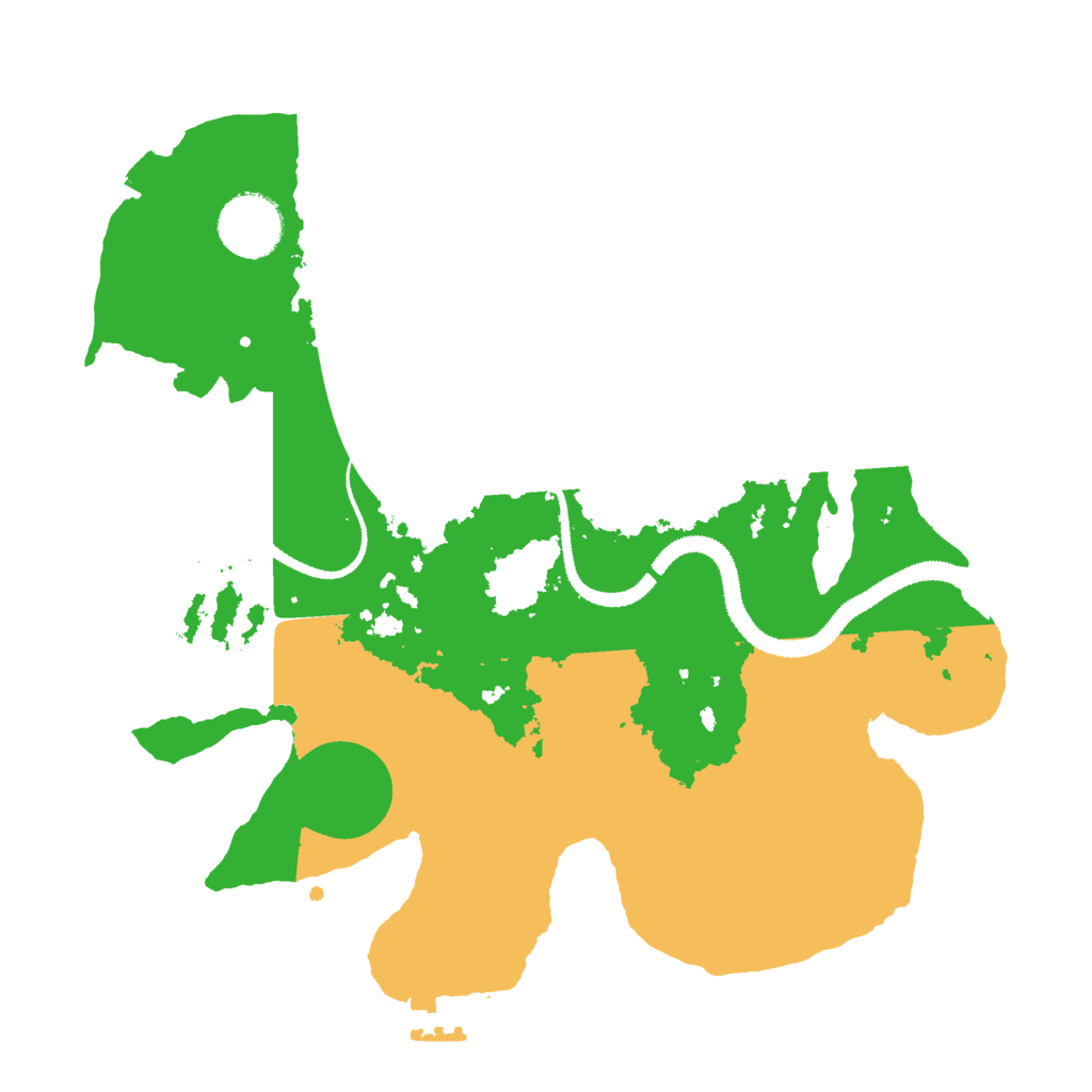 Biome Rust Map: Procedural Map, Size: 3000, Seed: 633357475