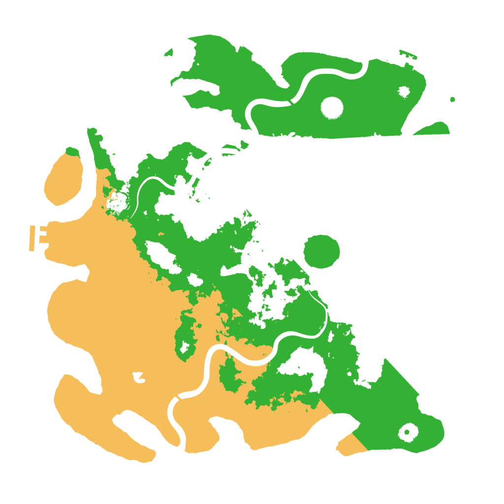 Biome Rust Map: Procedural Map, Size: 4000, Seed: 824541