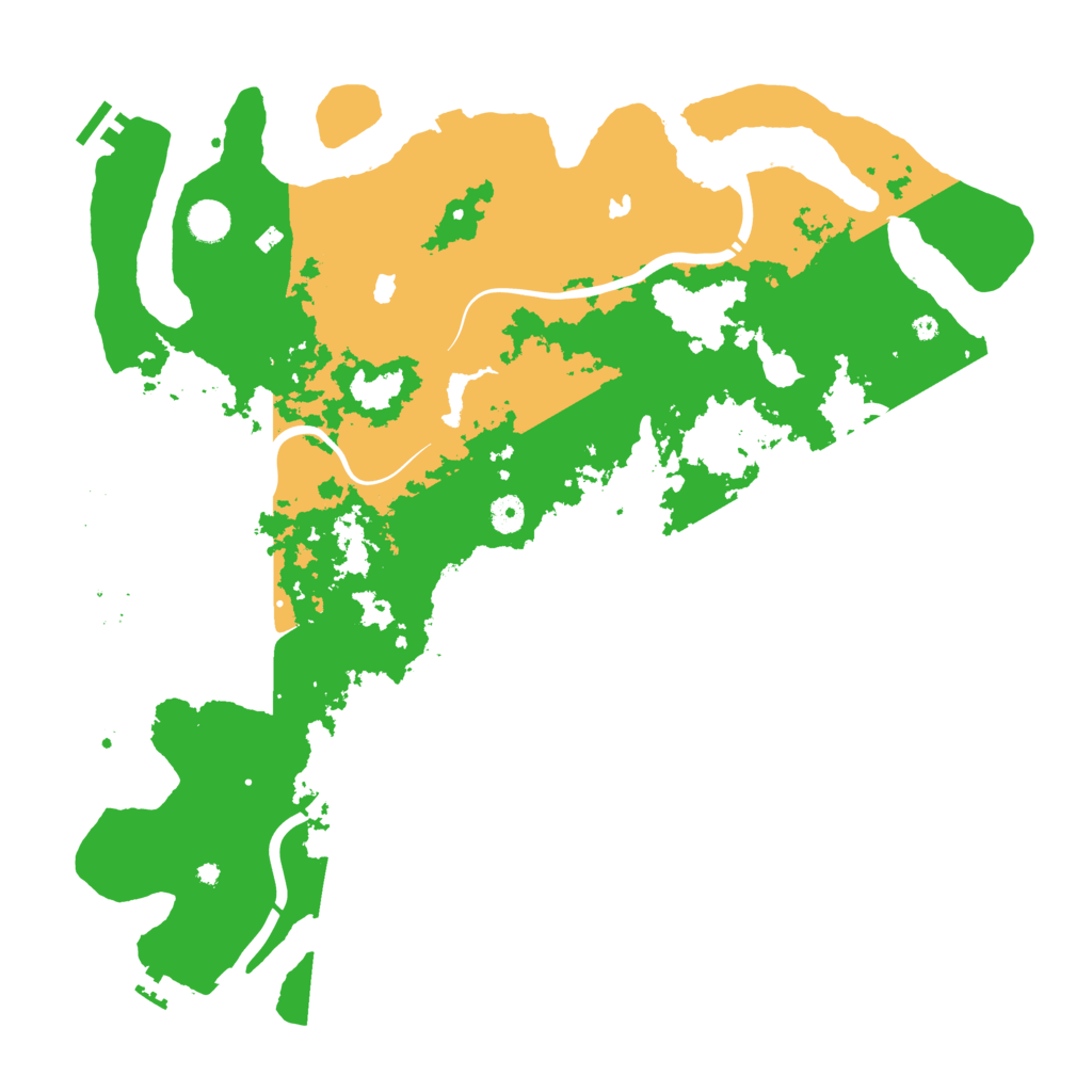 Biome Rust Map: Procedural Map, Size: 4500, Seed: 41531864