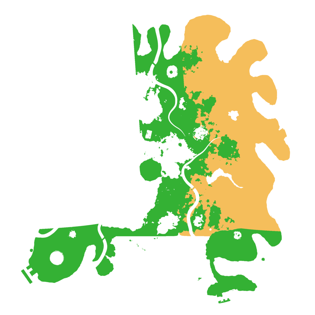 Biome Rust Map: Procedural Map, Size: 4000, Seed: 943386