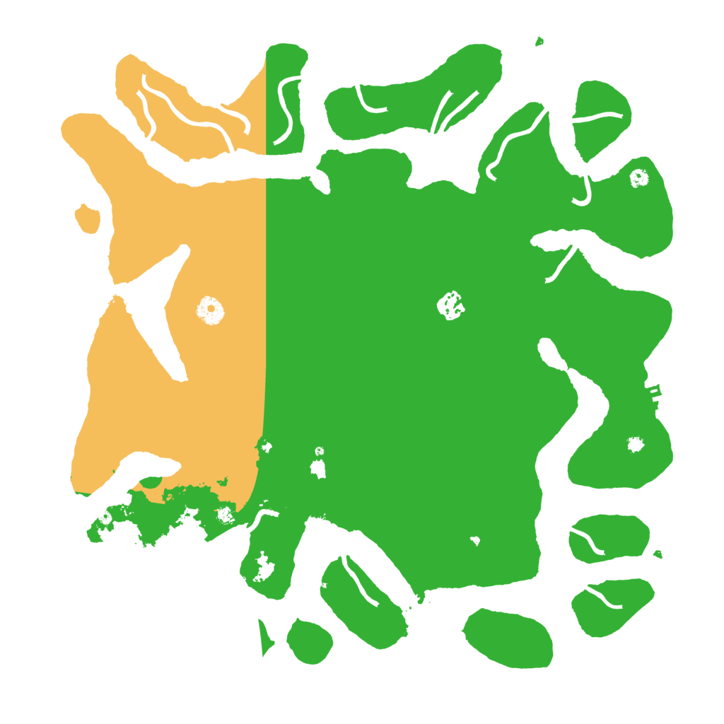 Biome Rust Map: Procedural Map, Size: 4000, Seed: 284967