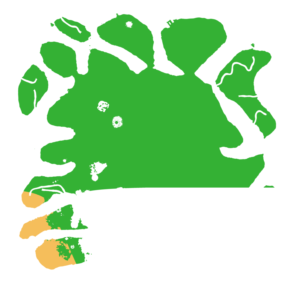 Biome Rust Map: Procedural Map, Size: 4000, Seed: 306222