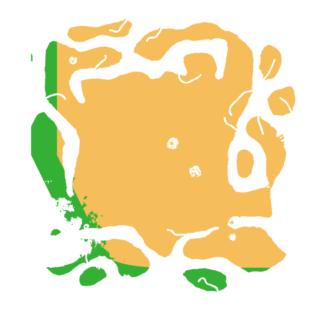 Biome Rust Map: Procedural Map, Size: 4000, Seed: 676982