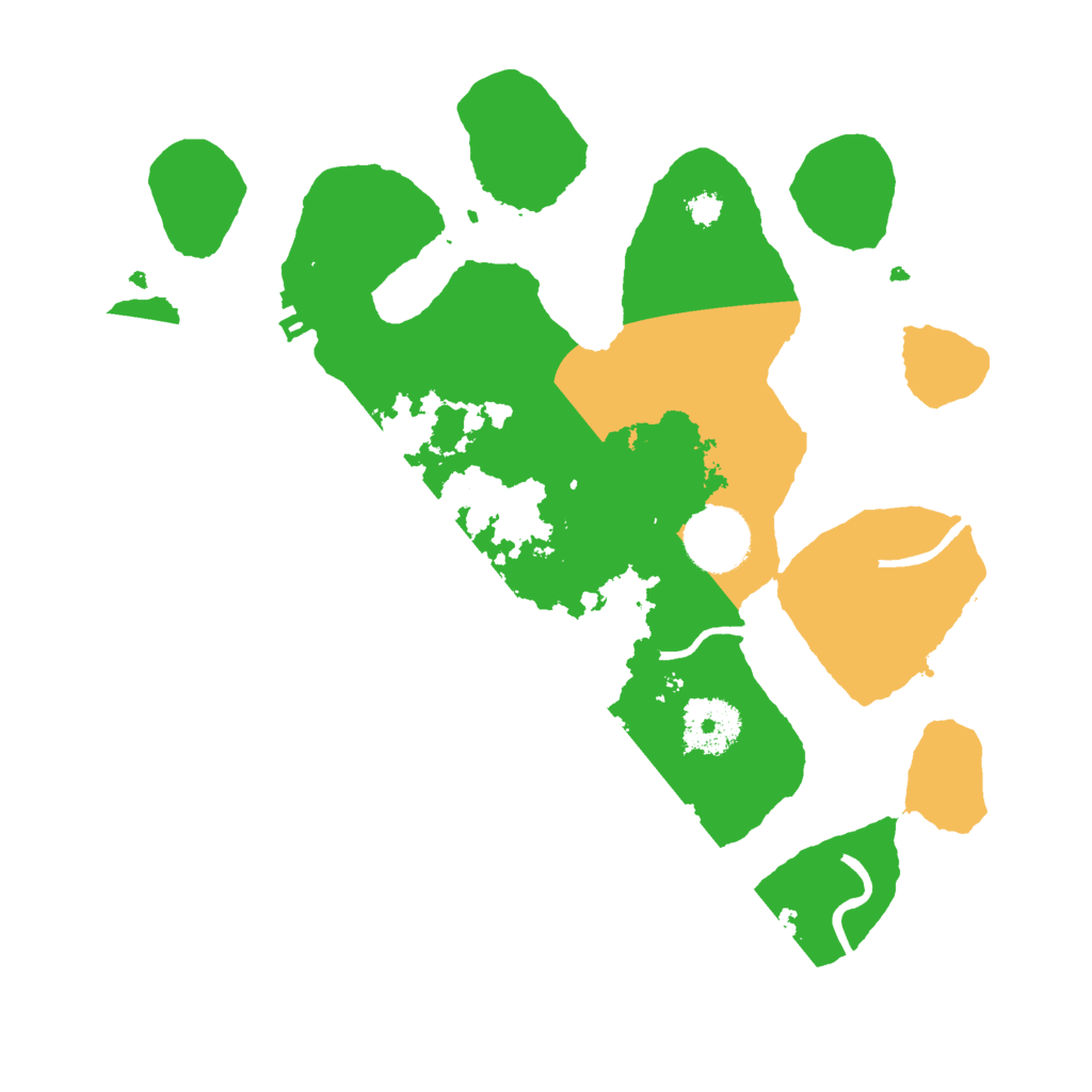 Biome Rust Map: Procedural Map, Size: 3000, Seed: 447723