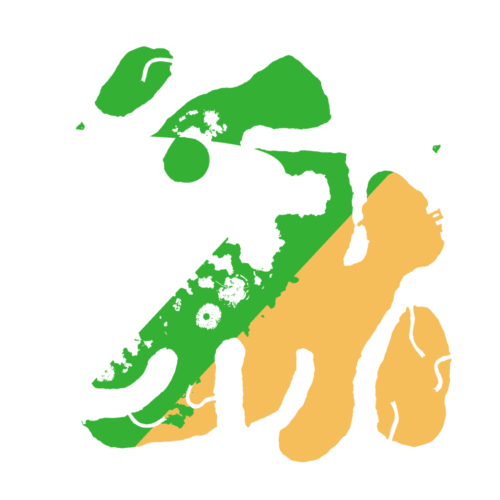 Biome Rust Map: Procedural Map, Size: 3000, Seed: 780039