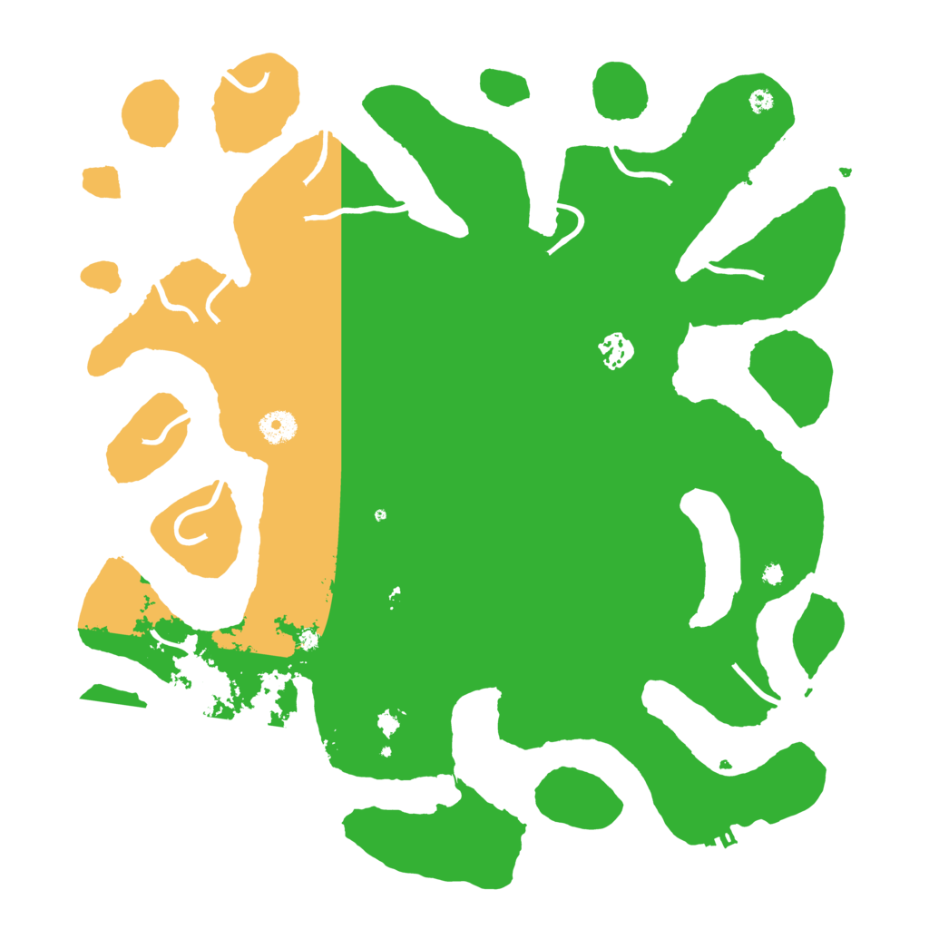 Biome Rust Map: Procedural Map, Size: 4000, Seed: 464605