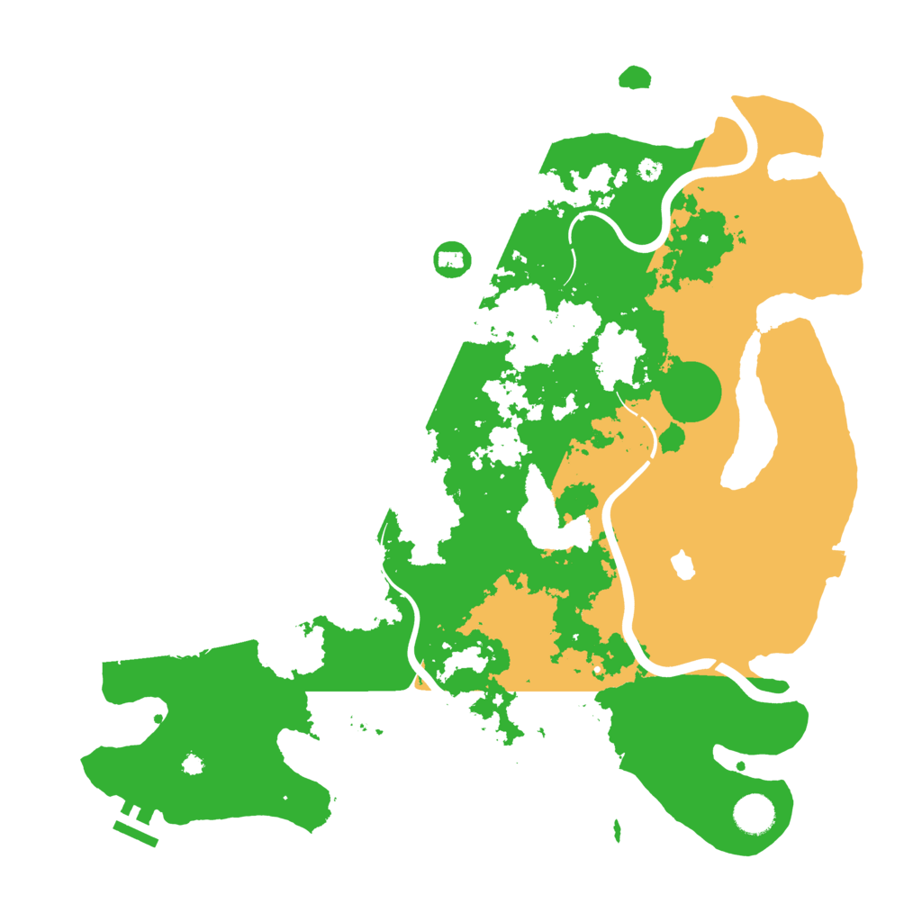 Biome Rust Map: Procedural Map, Size: 4000, Seed: 705835