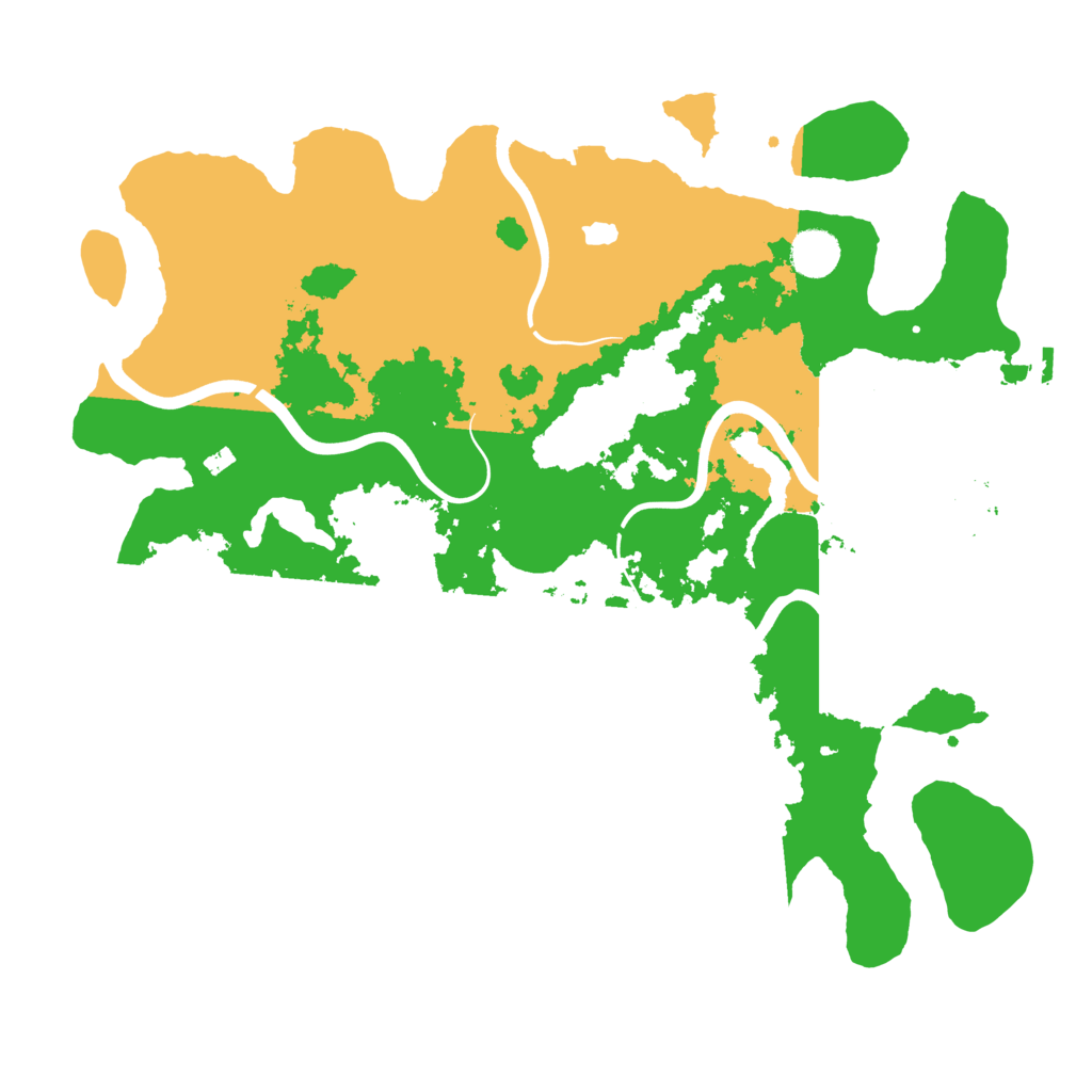 Biome Rust Map: Procedural Map, Size: 4000, Seed: 952409