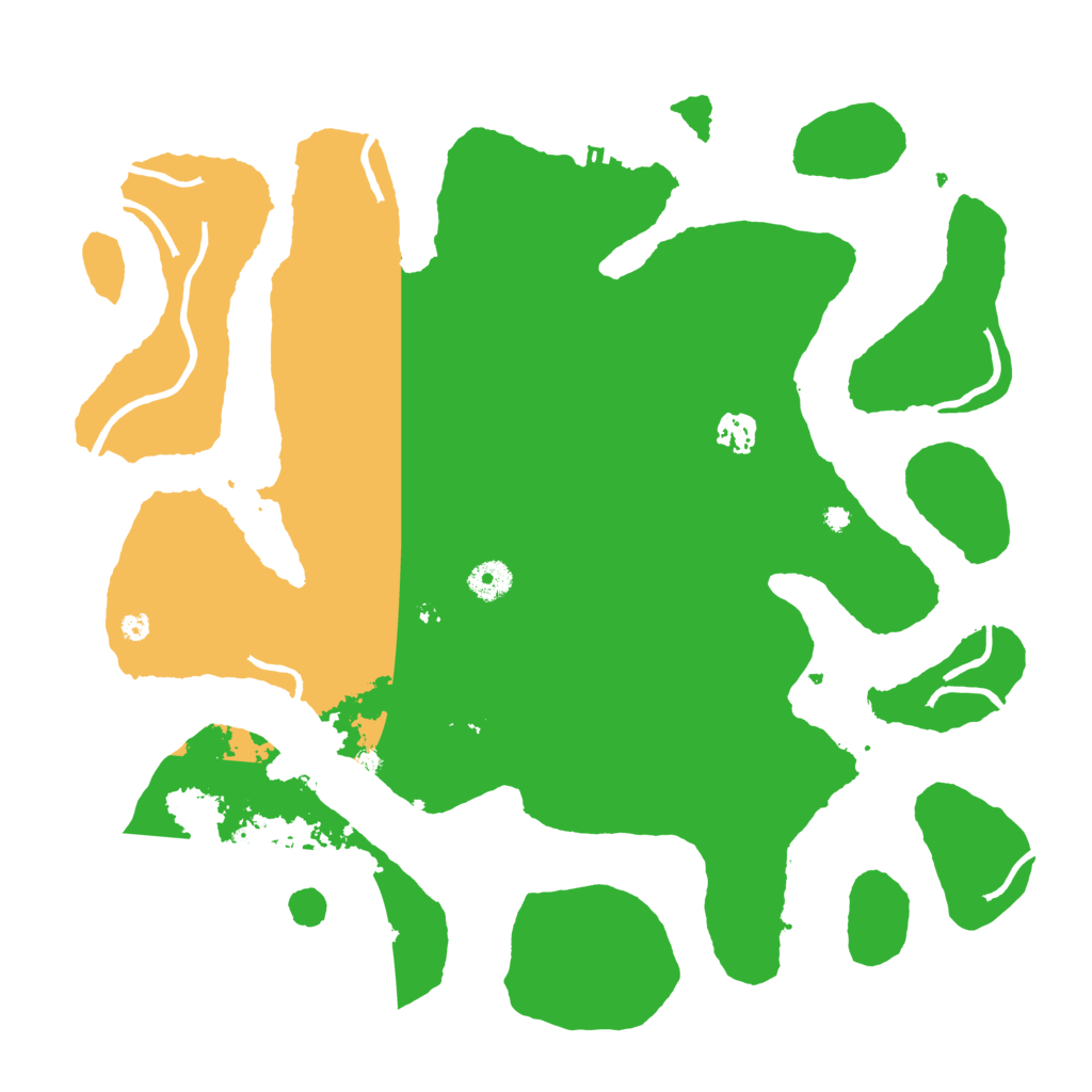 Biome Rust Map: Procedural Map, Size: 4000, Seed: 952409