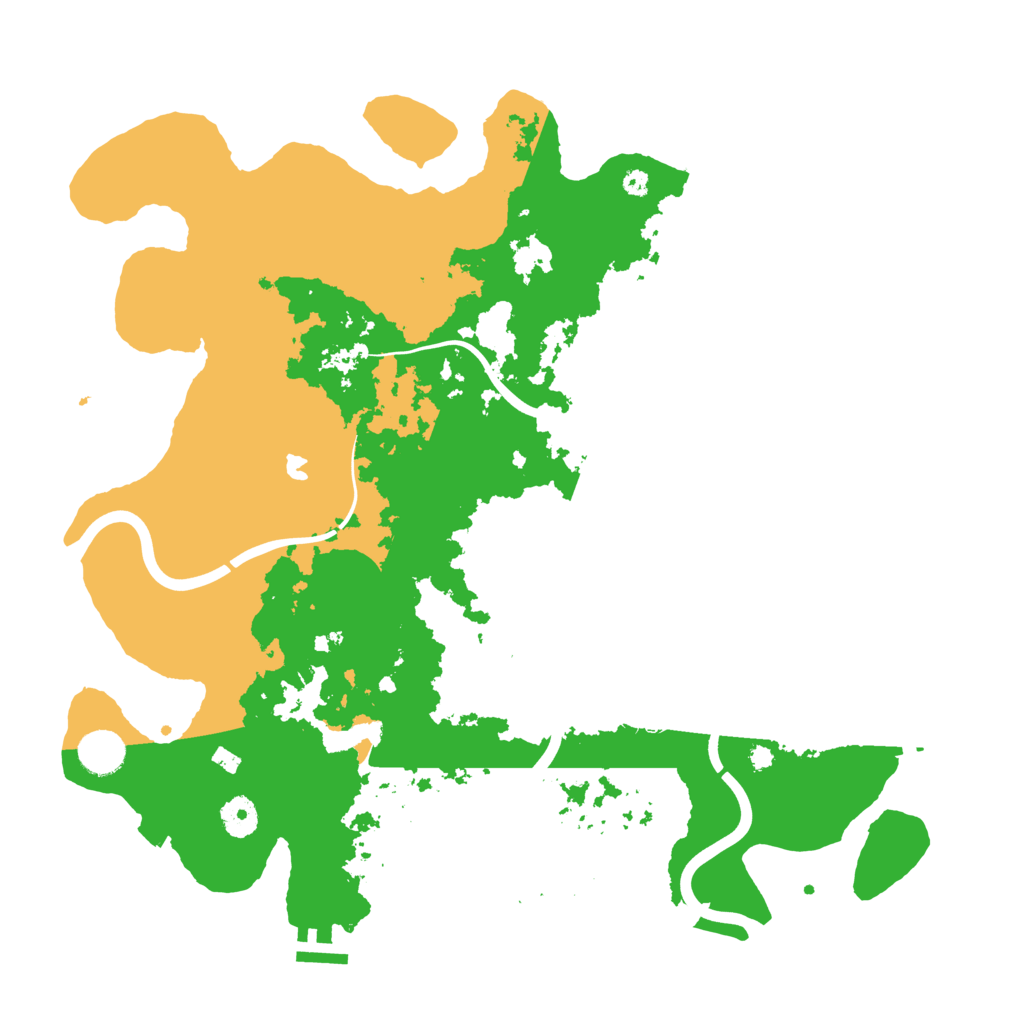 Biome Rust Map: Procedural Map, Size: 4000, Seed: 940137