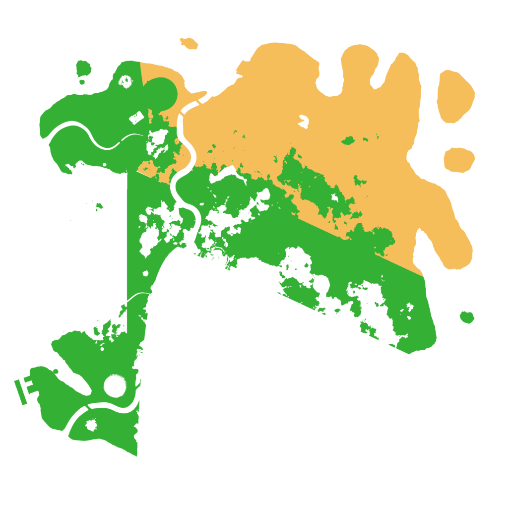 Biome Rust Map: Procedural Map, Size: 4000, Seed: 836227