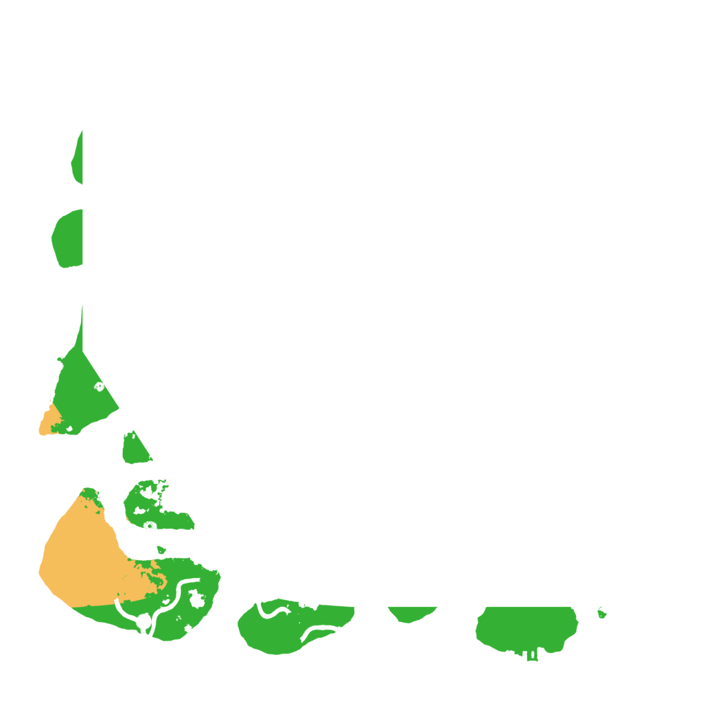 Biome Rust Map: Procedural Map, Size: 4000, Seed: 178008