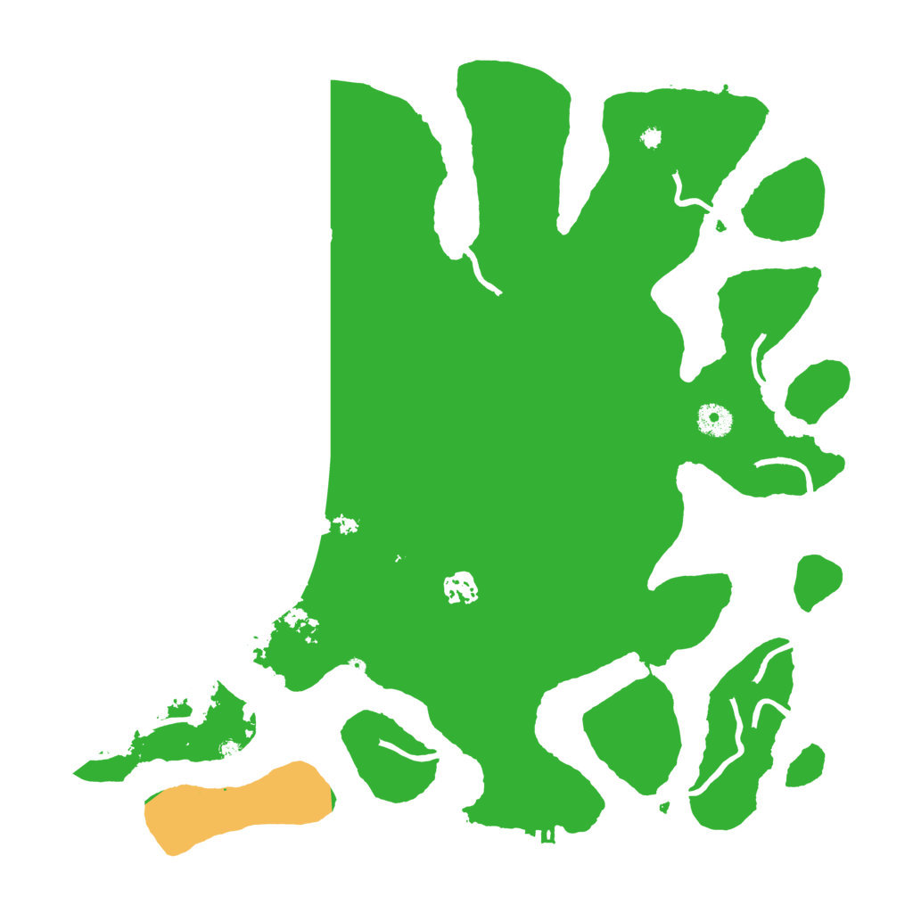 Biome Rust Map: Procedural Map, Size: 4000, Seed: 428625