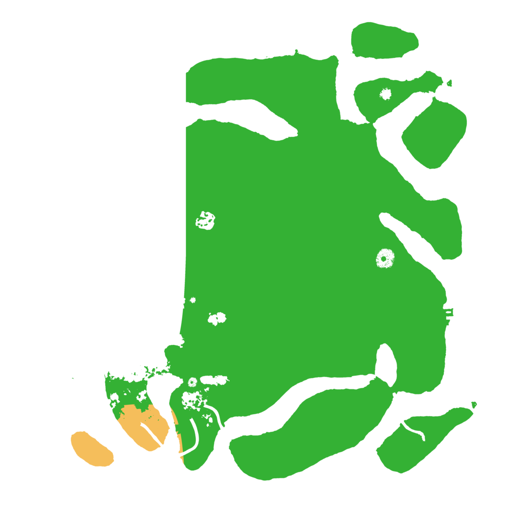 Biome Rust Map: Procedural Map, Size: 4000, Seed: 319365