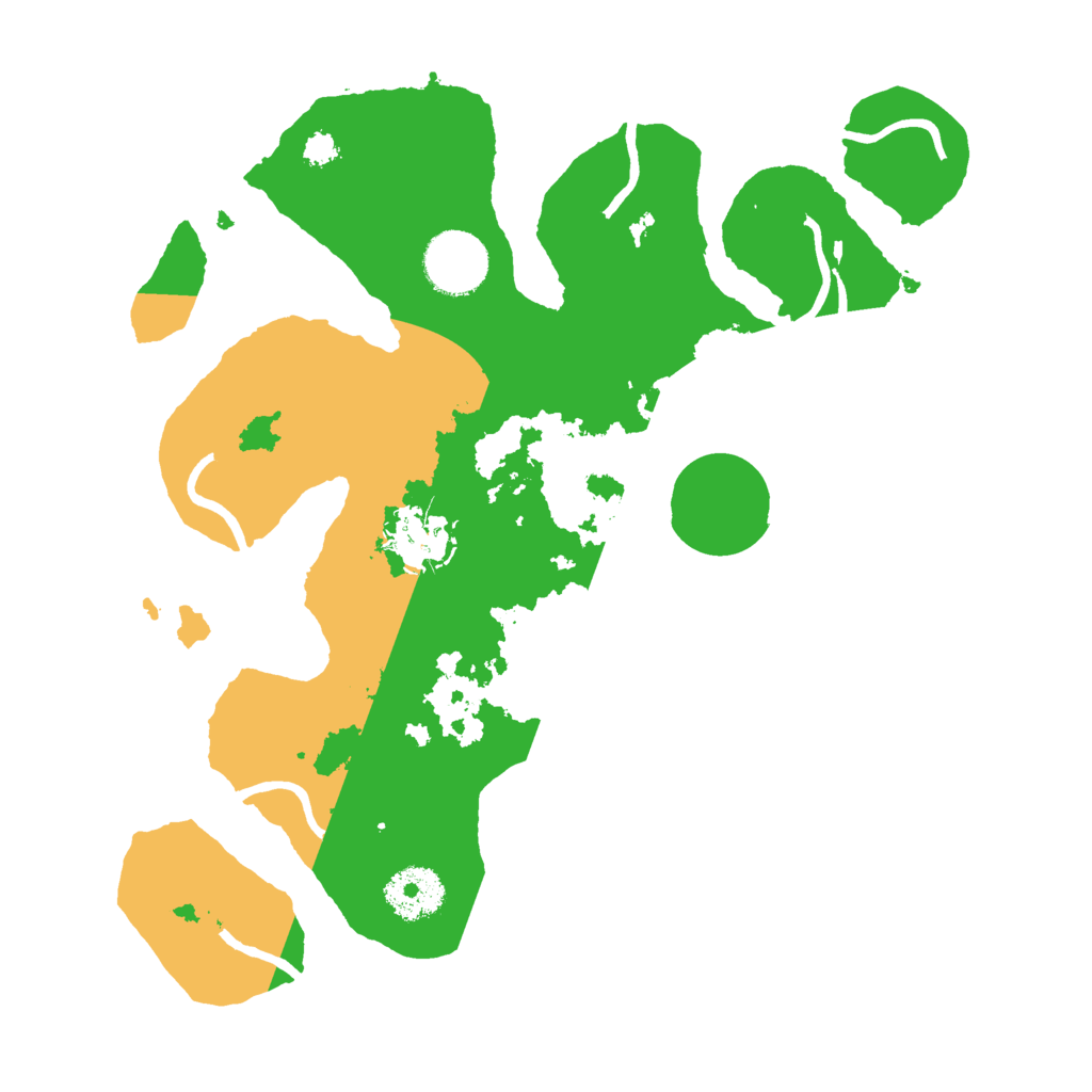 Biome Rust Map: Procedural Map, Size: 3000, Seed: 635820