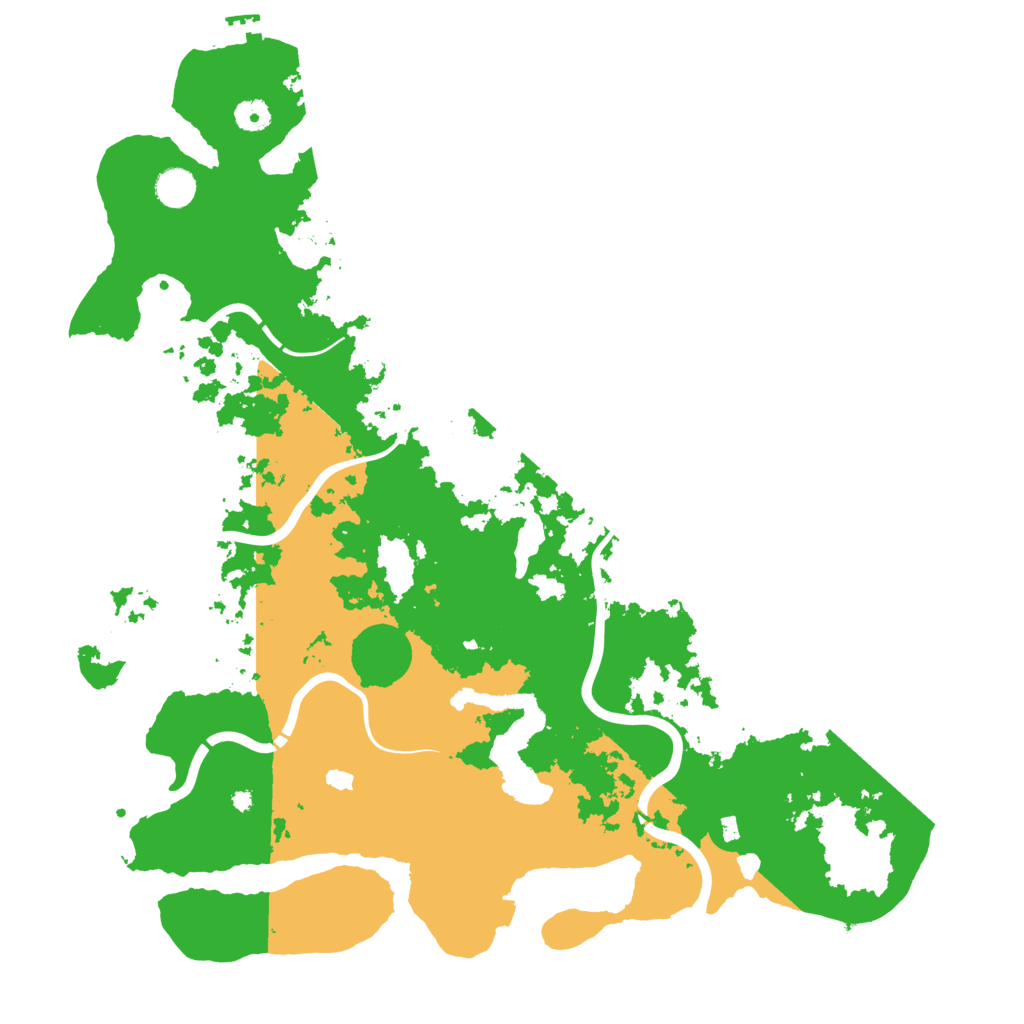 Biome Rust Map: Procedural Map, Size: 4500, Seed: 1068753945