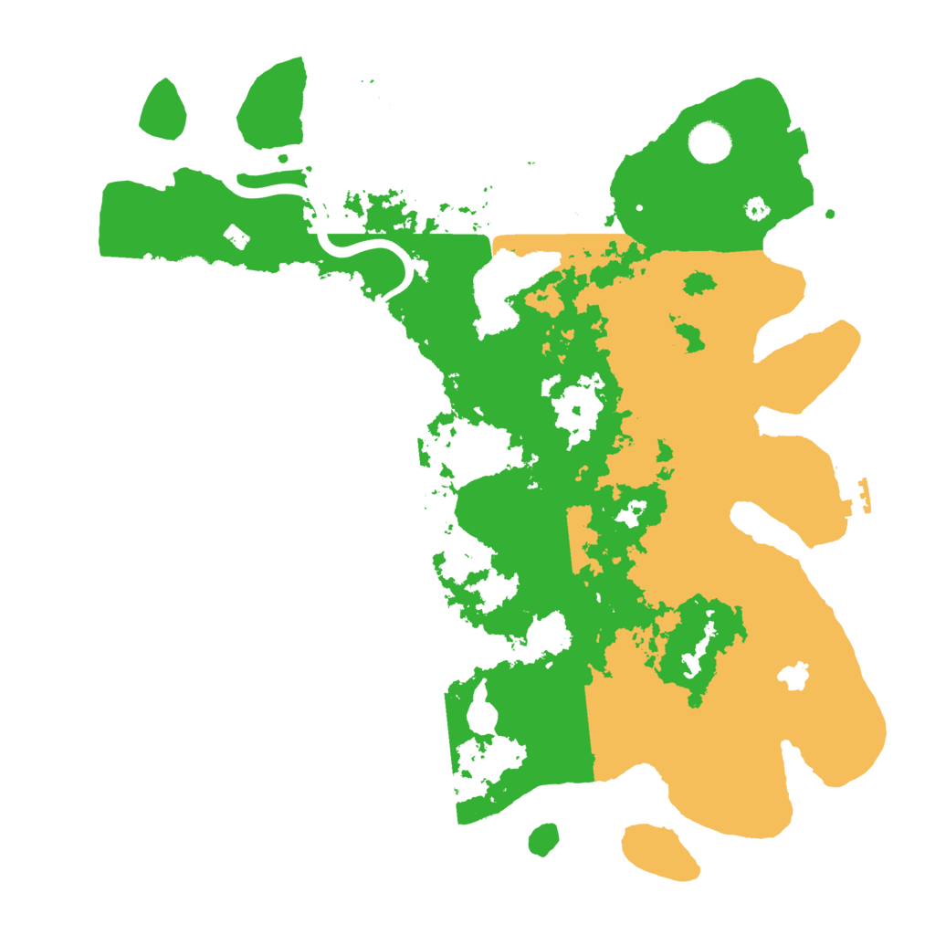 Biome Rust Map: Procedural Map, Size: 4000, Seed: 516850