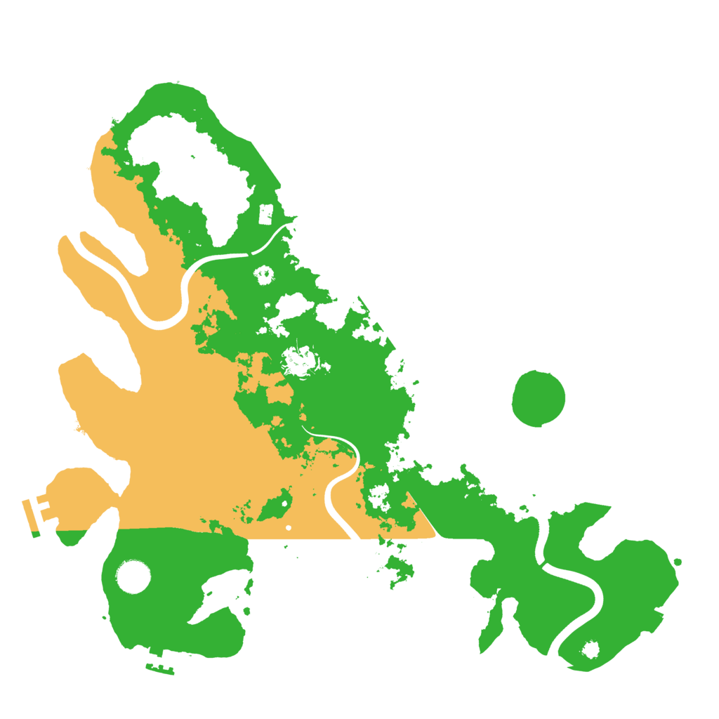 Biome Rust Map: Procedural Map, Size: 3750, Seed: 937120103