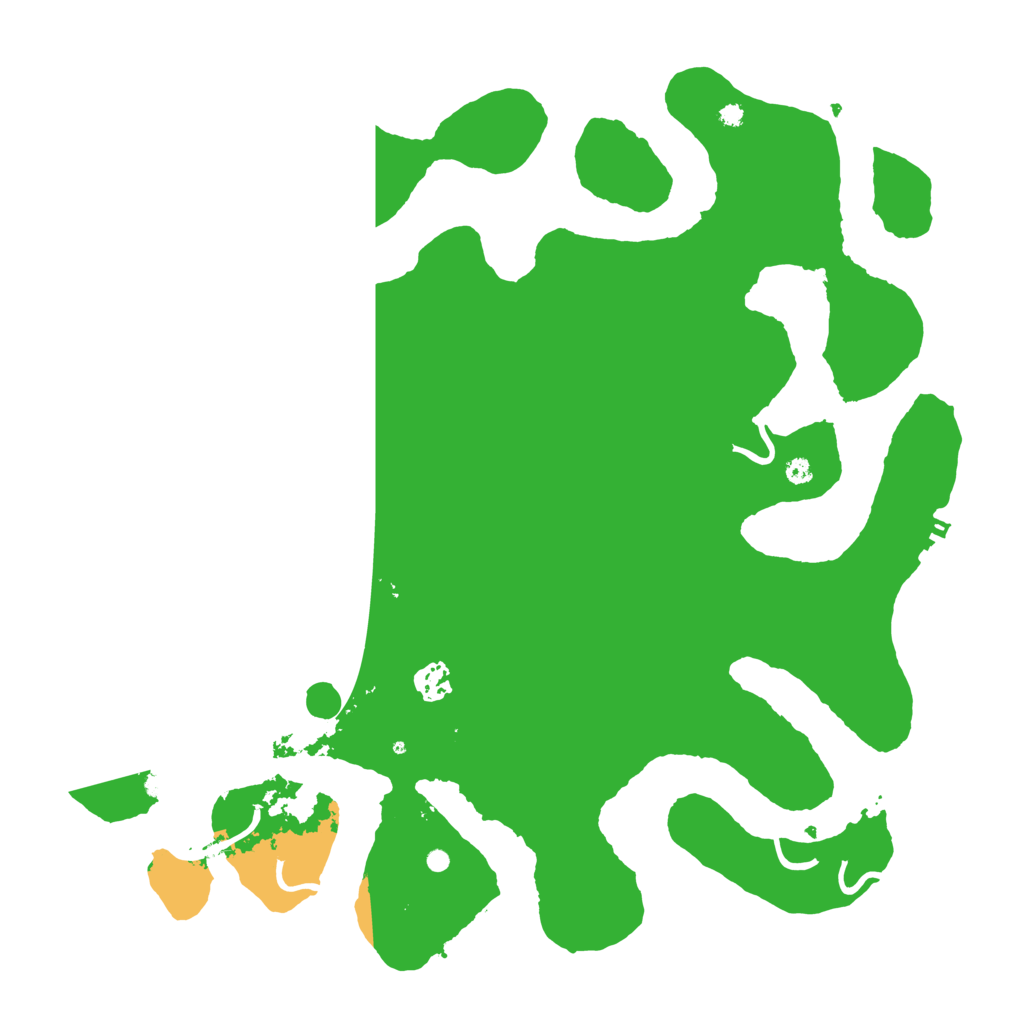 Biome Rust Map: Procedural Map, Size: 4000, Seed: 965162