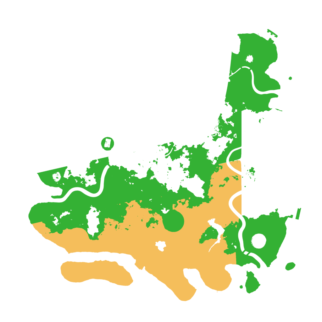 Biome Rust Map: Procedural Map, Size: 4000, Seed: 797449